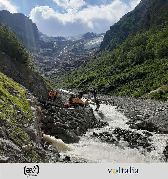 SmartVOX® installé pour l’alerte et l’évacuation du chantier de Chamonix Mont-Blanc